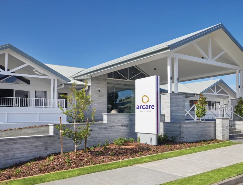 Arcare_Thornlands_Entrance_Exterior_front_aged_care